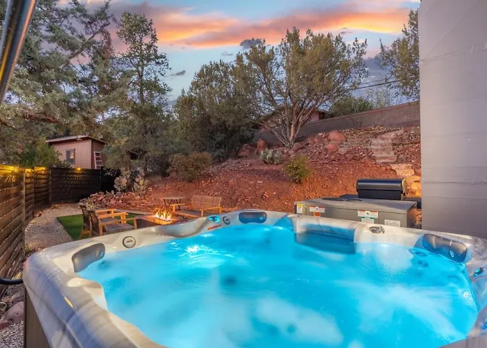 Red Rock Retreat With Hot Tub And Views Ferienhaus Sedona